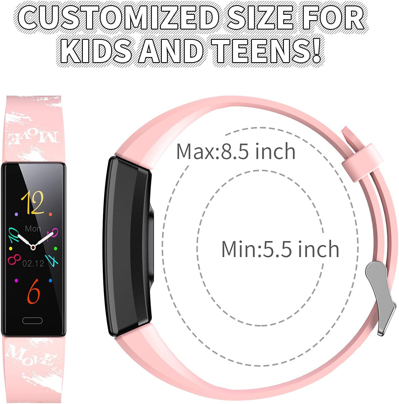 Exciting Kids Fitness Tracker Watch - Activity Tracker with 11 Sport Modes, IP68 Waterproof, Perfect for Ages 6-16!