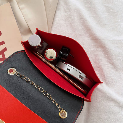 Sac bandoulière urbain à sequins et étoiles – Cuir PU avec bandoulière chaîne
